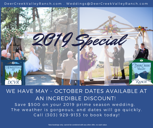 Low Price Colorado Wedding Venue